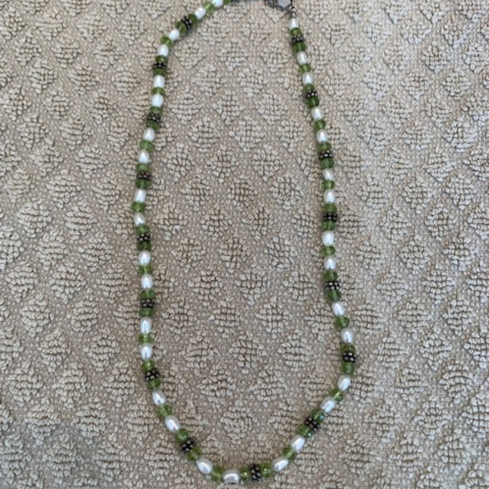 Green beaded Necklace